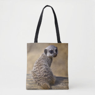 Baby Meerkat All Over Print Bag