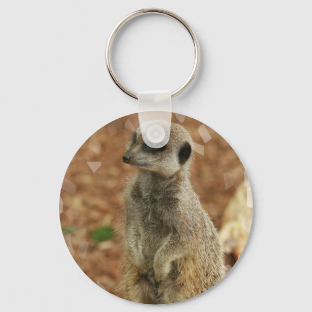 Baby Meerkat Keychain (Front)