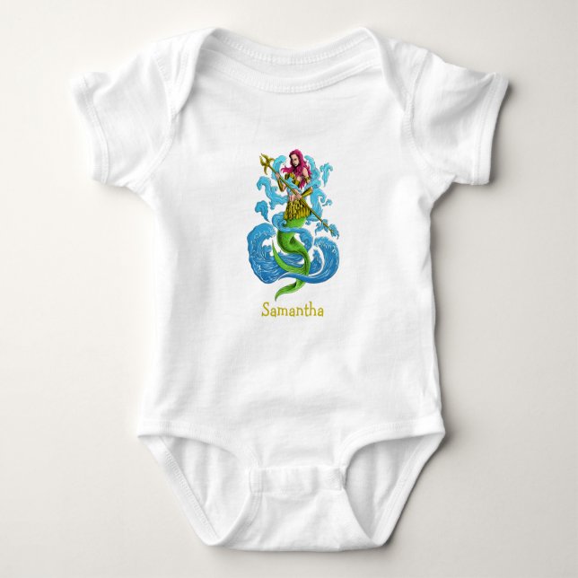 baby Mermaid Bodysuit (Front)