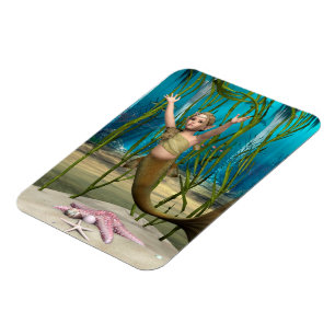 Baby Mermaid Magnet