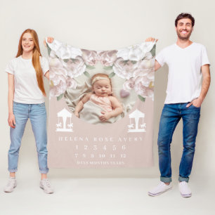 Baby Milestone Blanket Carousel