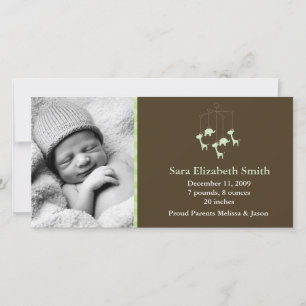 Baby Mobile Birth Announcements
