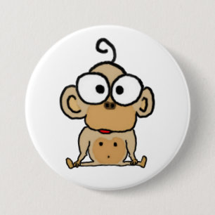 Baby Monkey Button