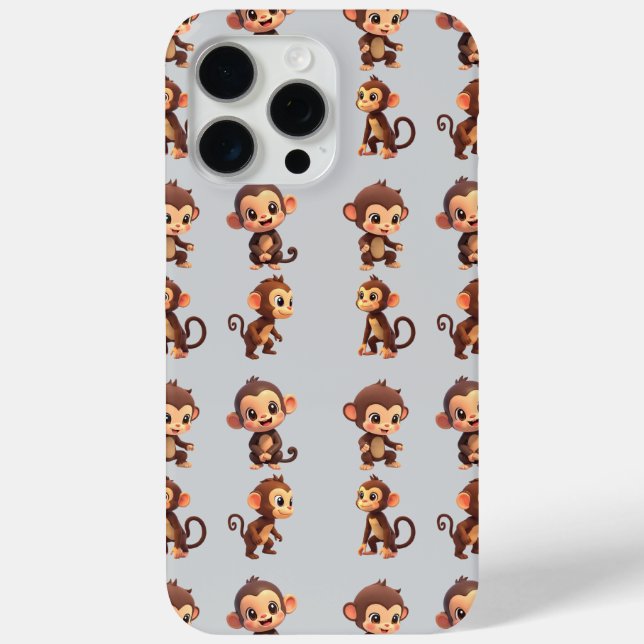 Baby Monkey iPhone/iPad Case (Back)