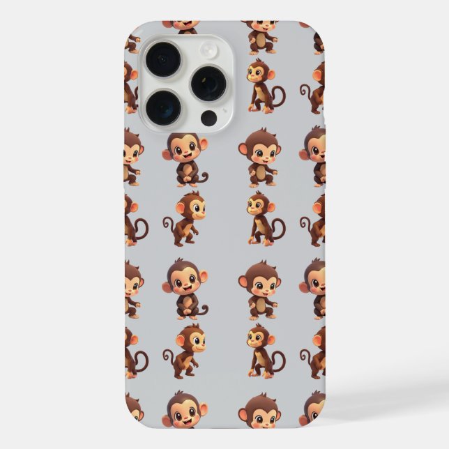Baby Monkey iPhone/iPad Case (Back)