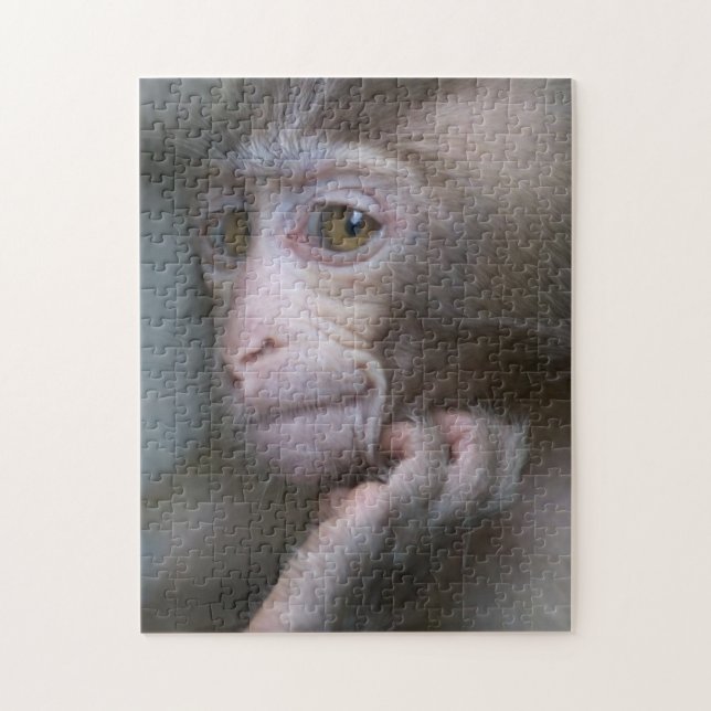 Baby Monkey Jigsaw Puzzle (Vertical)