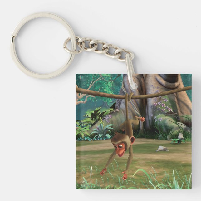 Baby Monkey Key Ring (Front)