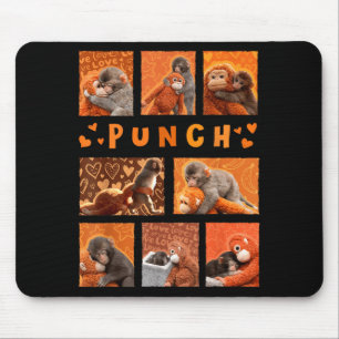 Baby Monkey Punch Mama Monkey Stuff Hugs Kids Men Mouse Mat