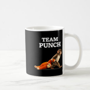 Baby monkey punch meme team punch 2026 coffee mug