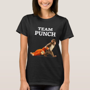 Baby monkey punch meme team punch 2026 T-Shirt