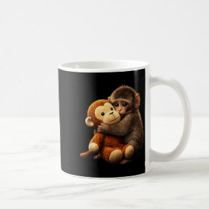 Baby Monkey Punch Plush Cute Monkey Punch Plush Coffee Mug