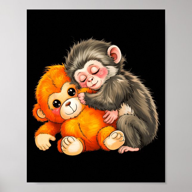 Baby monkey punch  poster (Front)