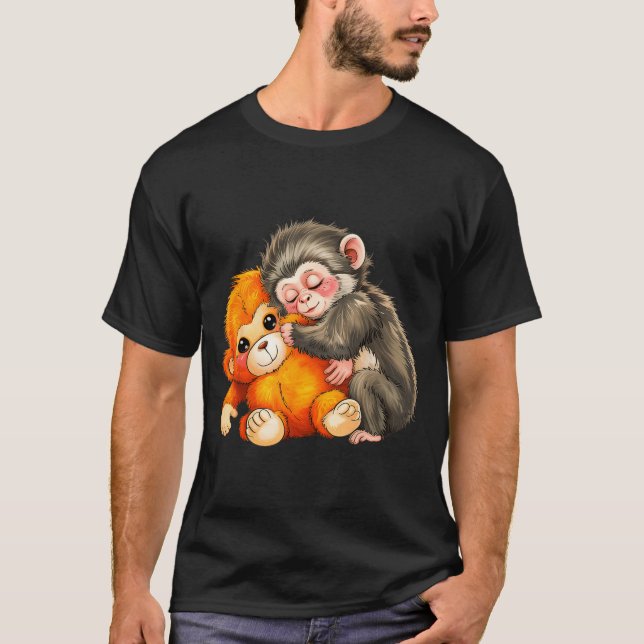 Baby monkey punch  T-Shirt (Front)