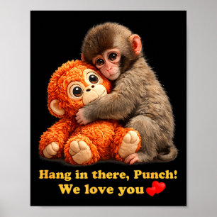 Baby Monkey Punch Team Punch Poster