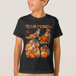 Baby monkey punch team punch T-Shirt