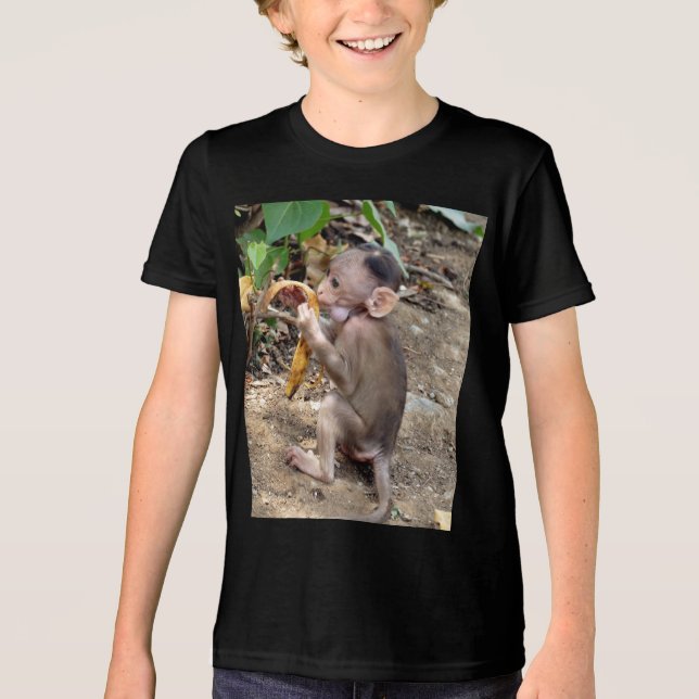 Baby Monkey Tri-Blend Shirt (Front)