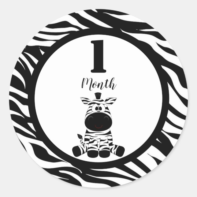 Baby Month Stickers (Front)