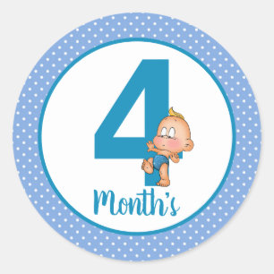 Baby Month Stickers