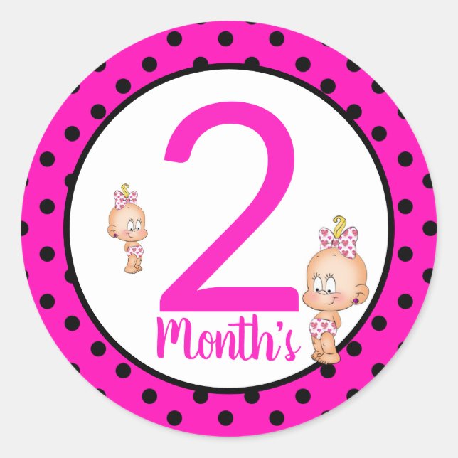 Baby Month Stickers (Front)