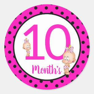 Baby Month Stickers