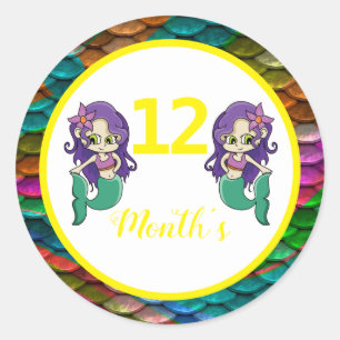 Baby Month Stickers