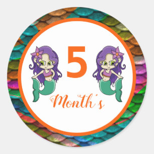 Baby Month Stickers