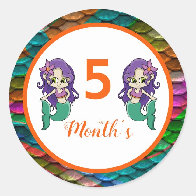 Baby Month Stickers (Front)