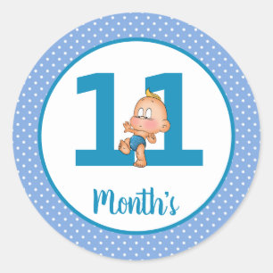 Baby Month Stickers