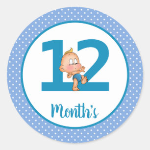 Baby Month Stickers
