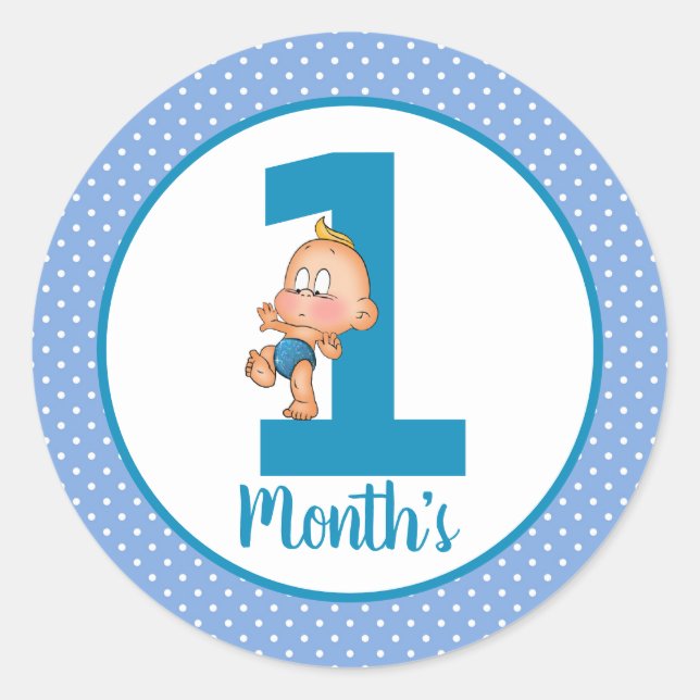 Baby Month Stickers (Front)