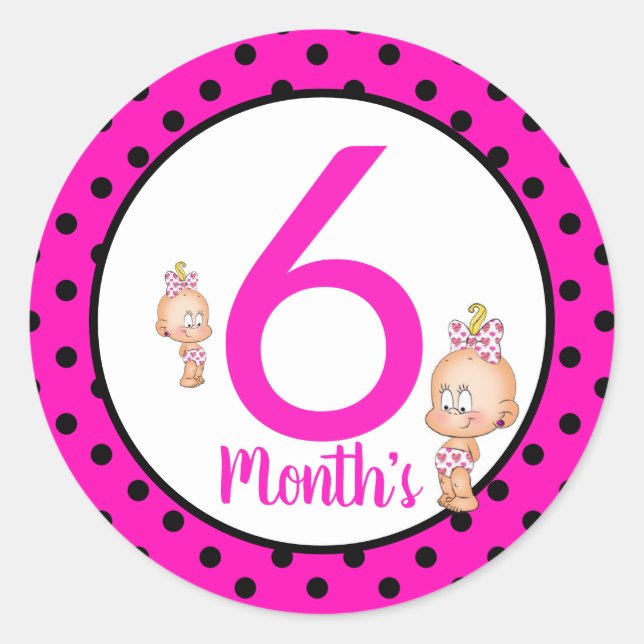 Baby Month Stickers (Front)