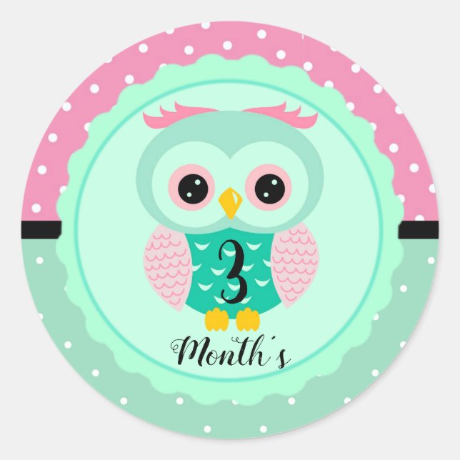 Baby Month Stickers (Front)