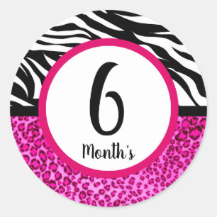 Baby Month Stickers
