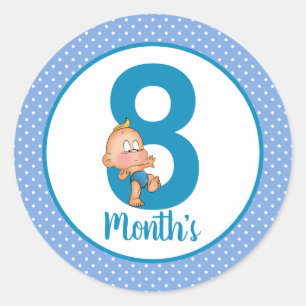Baby Month Stickers