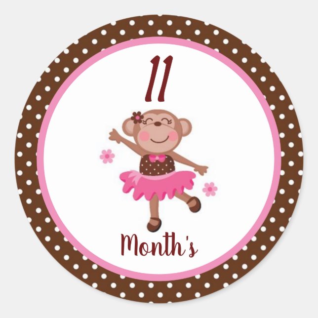 Baby Month Stickers (Front)