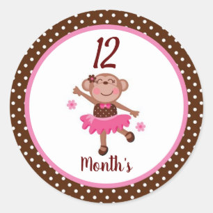 Baby Month Stickers