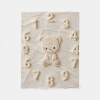Baby Monthly Milestone Blanket