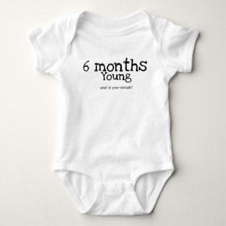 Baby Monthly Milestone Bodysuit