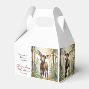 Baby Moose Baby Shower Gender Neutral Favour Box