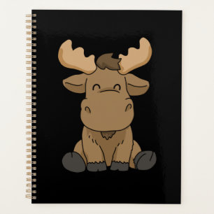 Baby Moose Gift Women Moose Gift Men Moose Planner
