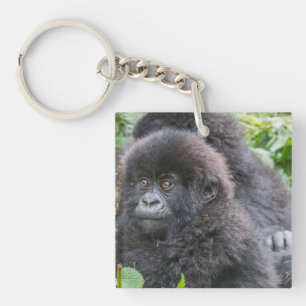 Baby Mountain Gorilla Key Ring