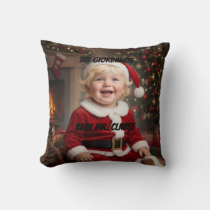 Baby Mr. and Mrs. Clause Cushion