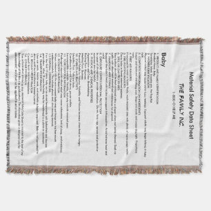 Baby MSDS blanket