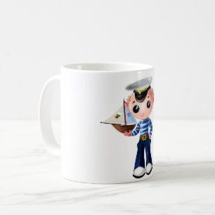 Baby Mug with Little Sailor Boy