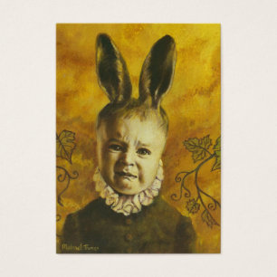Baby Mutant Bunny ACEO Artist Trading Card