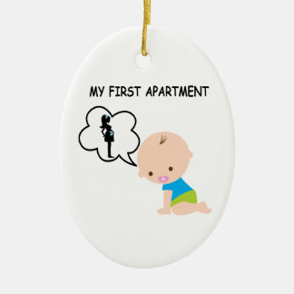 Baby My First Apartment Ceramic Tree Decoration