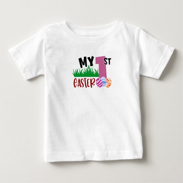 Baby My First Easter T-Shirt (Front)