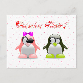 Baby : my first Valentine - Holiday Postcard