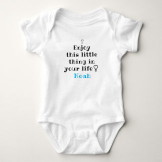 Baby Name Bodysuit With Quote, Cute Gift,