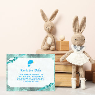 Baby Narwhal Books For Baby Shower Game Invitation